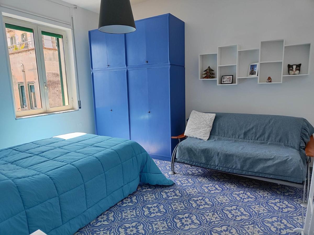 לינה וארוחת בוקר נאפולי La Casa Blu מראה חיצוני תמונה
